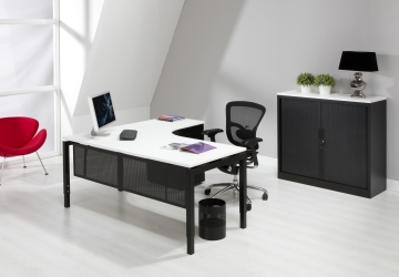 Wingbureau Q-Bic Black 160x120cm rechts